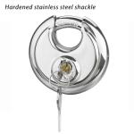 6-Pack Keyed Alike Stainless Steel Disc Locks