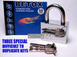 50mm Unpickable Padlock with Extra-Security Keys