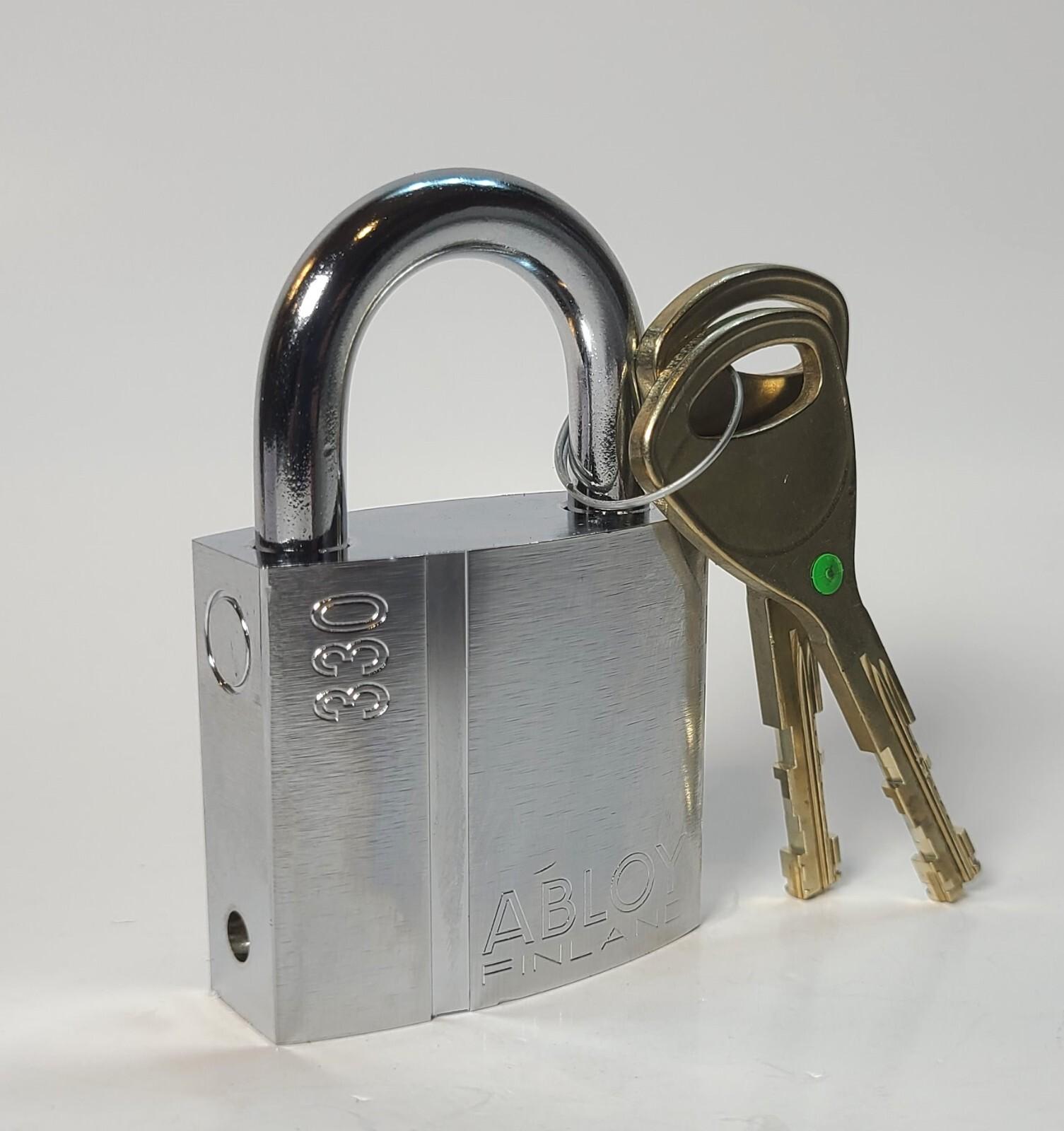 Abloy 330 High Security Disc Padlock – Secure Your Space!