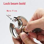 Heavy Duty Stainless Steel Disc Padlocks - 2 Pack