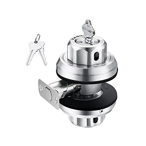 Keyless Unpickable Front Door Lock with Night Latch