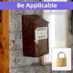 Stainless Steel Keyed Disc Padlock Set with Box