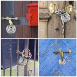 NANSHINE 3 Pack Heavy Duty Discus Padlocks