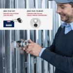 Heavy Duty 70mm Diskus Padlock - Anti-Corrosion