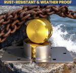 Heavy Duty Aluminum Puck Lock with 4 Keys