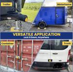 Heavy Duty Aluminum Puck Lock with 4 Keys