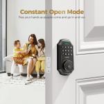 Smart Keyless Deadbolt Lock with Anti-Peeping Feature