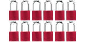 ABUS 12-Pack Keyed Alike Lockout Padlocks