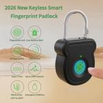 Smart Fingerprint Padlock - Keyless, Fast Unlocking