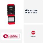 ABUS TSA Lock Luggage Strap with Name Tag