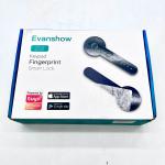 Evanshow Z02 Matte Black Smart Fingerprint Lock