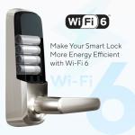 ULTRALOQ Latch 5 WiFi Smart Lock with NFC