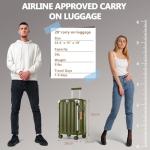 Joyway 20" Expandable Suitcase with USB Port