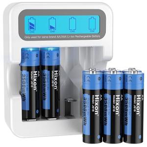 Hixon High Power 1.5V Rechargeable AA Batteries