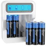 Hixon High Power 1.5V Rechargeable AA Batteries