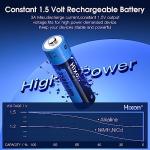Hixon High Power 1.5V Rechargeable AA Batteries