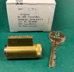 Medeco Original Air Satin Chrome KIK Cylinder