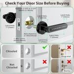 Evanshow Keyless Smart Door Lock with Fingerprint Access