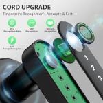 Evanshow Keyless Smart Door Lock with Fingerprint Access
