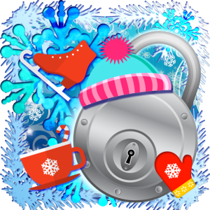 Smart App Lock with Winter Design