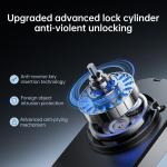 Smart Fingerprint Keyless Front Door Lock Set