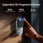 Smart Fingerprint Keyless Front Door Lock Set