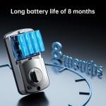 Smart Fingerprint Keyless Front Door Lock Set