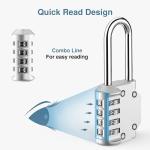 Waterproof Combination Locks for Lockers, Fence, Toolbox