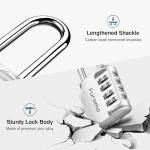 Waterproof Combination Locks for Lockers, Fence, Toolbox