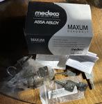 Medeco Maxum High Security Brass Deadbolt Lock