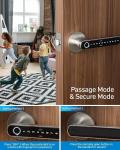Keyless Smart Fingerprint Door Lock with Bluetooth