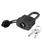 SafiSwords Waterproof Heavy-Duty Padlocks, Pack of 6