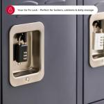 Master Lock 647D Black Combination Lock