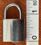 Set of 12 Small Stainless Steel Padlocks