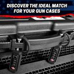 4 Pack TSA Approved Combo Locks for Travel