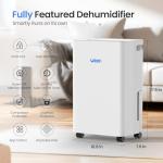 Smart Home Dehumidifier for Bedrooms and Basements