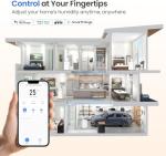 Smart Home Dehumidifier for Bedrooms and Basements