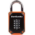 FortLocks Heavy Duty 4-Digit Gym Locker Lock