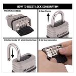 Master Lock 174SSDHC Stainless Steel Outdoor Lock