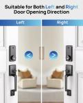Smart Fingerprint Front Door Lock Set