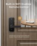 Fingerprint Door Lock with WiFi Doorbell and Knobs