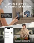 Fingerprint Door Lock with WiFi Doorbell and Knobs