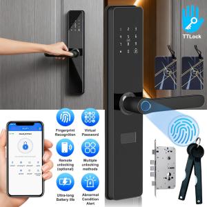 Smart Door Lock with Keypad and Fingerprint Access
