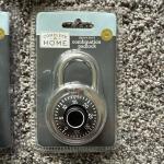 Set of 3 Secure Combination Padlocks