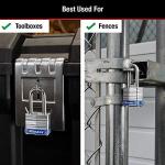 Master Lock 3TLF Key Lock with 3.8 cm Shackle