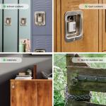 Master Lock 643D Customizable Combination Lock Black/Silver