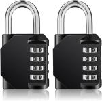 ZHEGE 4-Digit Weatherproof Combination Padlock