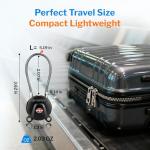 Forge TSA Approved Dimple Cable Locks - 6 Black