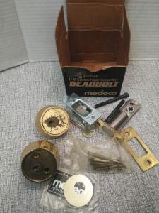 Medeco D-11 High Security Double Deadbolt Lock