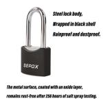 SEPOX® Weatherproof Padlocks Keyed Alike, 2-Pack